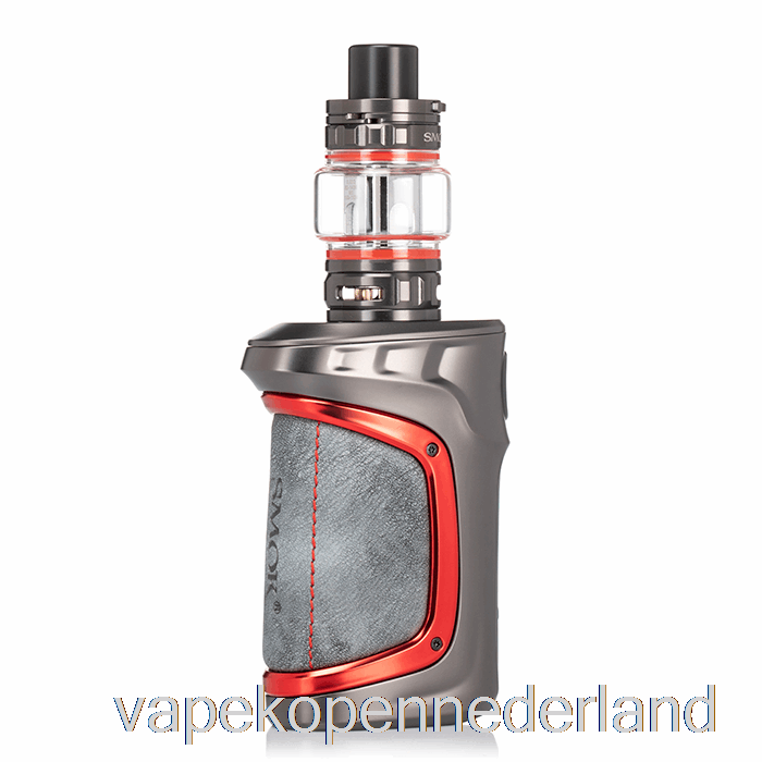 Elektronische Sigaret Vape Smok Mag-18 230w Starterkit Gunmetal Rood